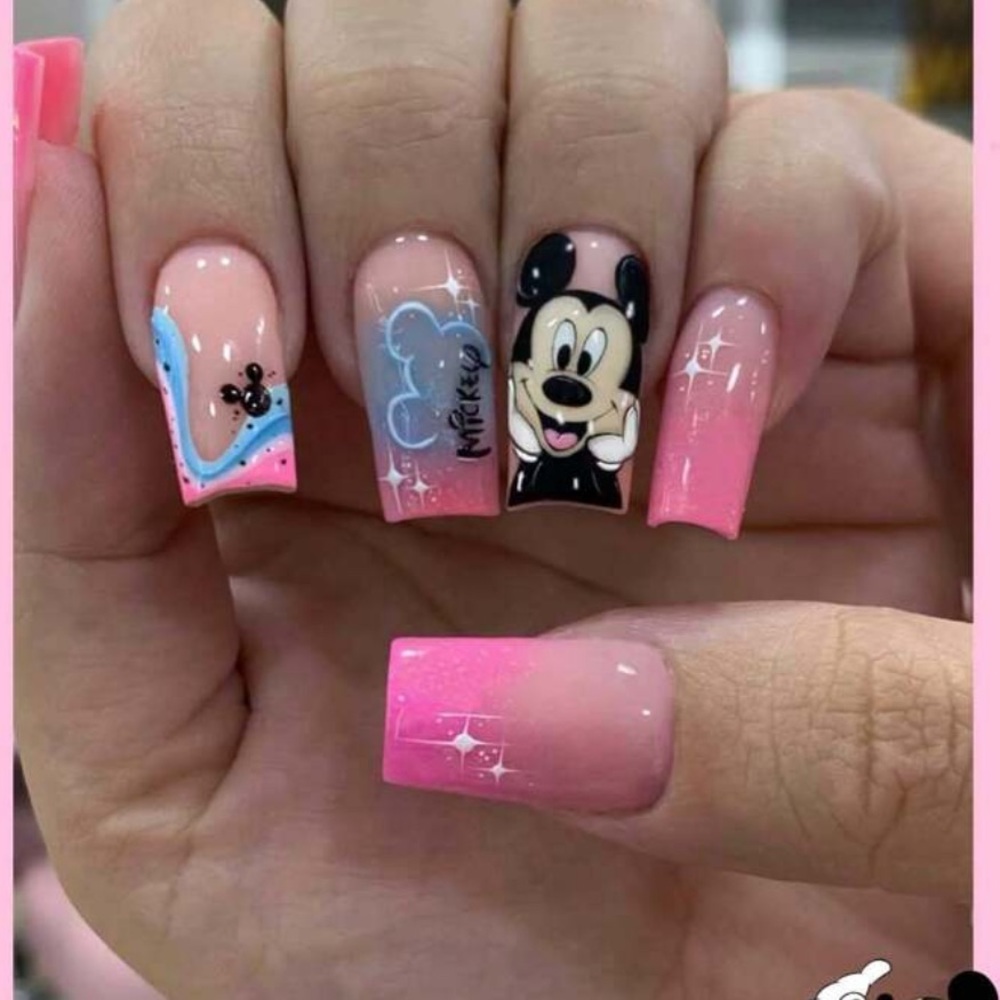 Mickey Press On Nails